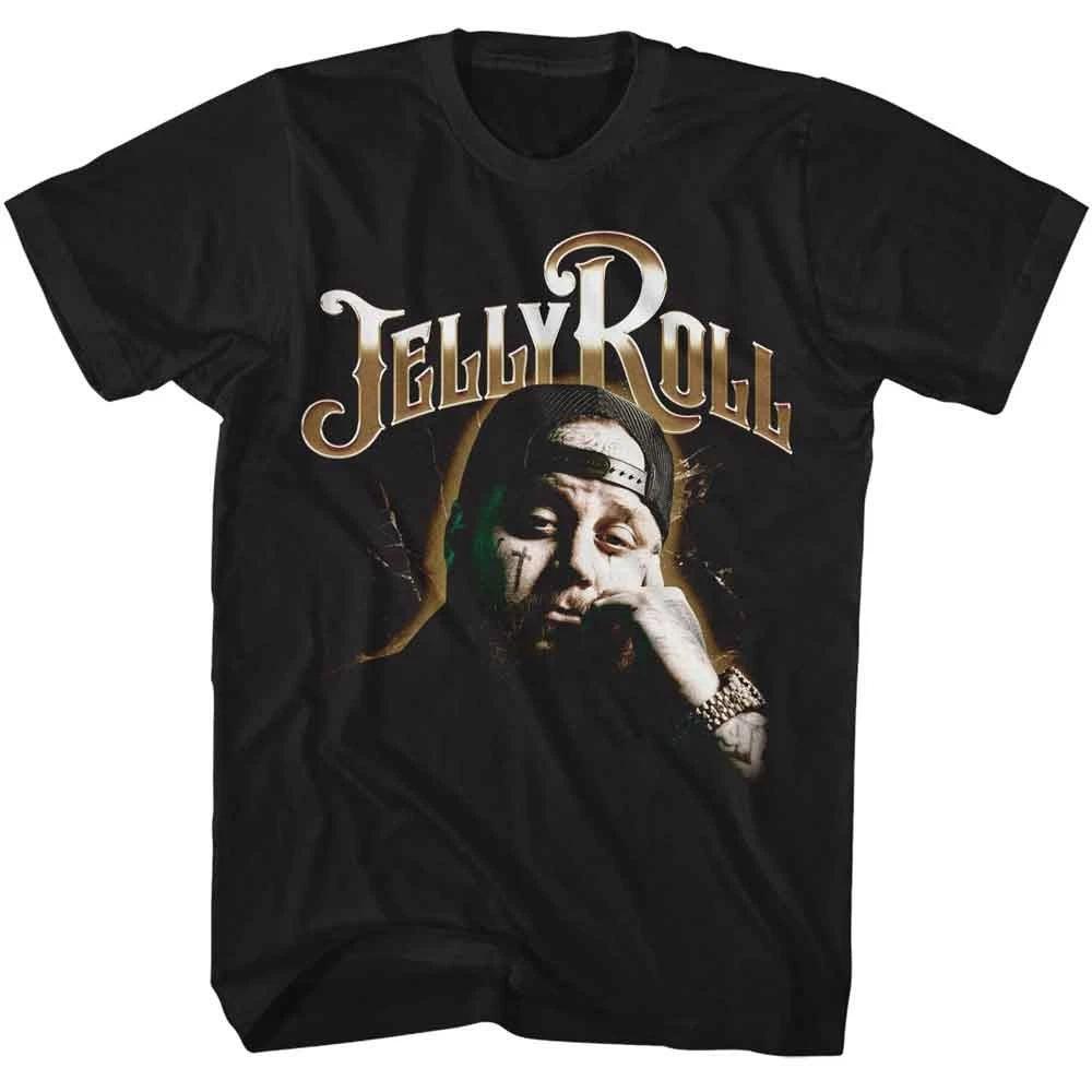 Jelly Roll - Thinker - American Classics - Front Print Black Solid Short S 100