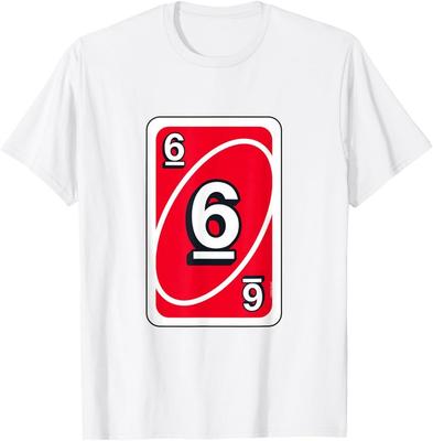 UNO Halloween Rot 6' Karten T-Shirt