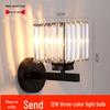Modern American Crystal Wall Lamp - Bedside, Living Room, Hallway Decorative Light Fixture