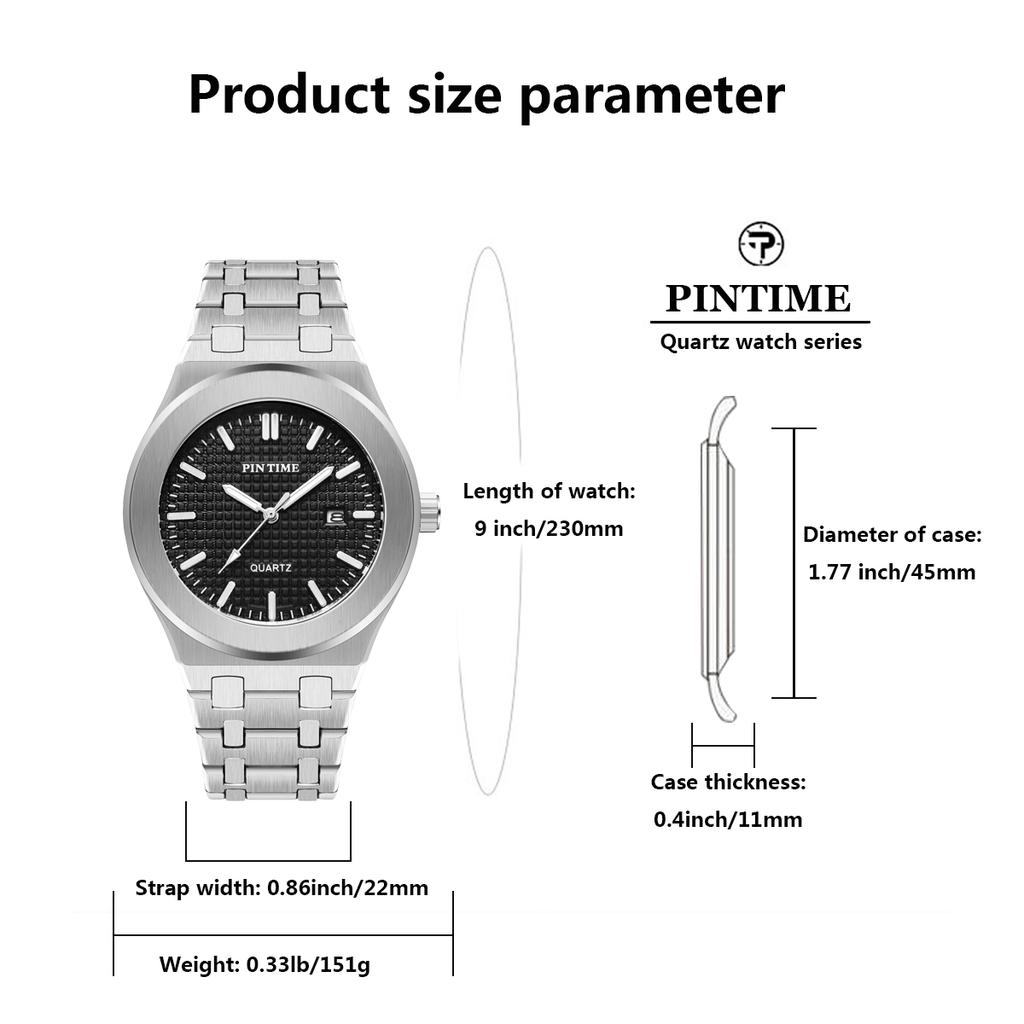 Custom Logo Factory Best Price Luminous Business Men's Watch Alloy Glass 3BAR Water Resistance Luxury Quartz Watches