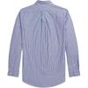 Polo Ralph Lauren Striped Stretch Cotton Poplin Long Sleeve Shirt Men Shirts Blue MNPOWOV16823573-400