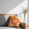 A-Aperol S-Spritz Logo Cushion Cover Square Sofa Cushion Cover Casual Skin-Friendly Comfortable Pillow Cover