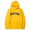 Men Women New York U.S.A City Hoodies Fashion Le