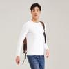YOUNGOR Men's Crew Neck Breathable Long Sleeve T-Shirt