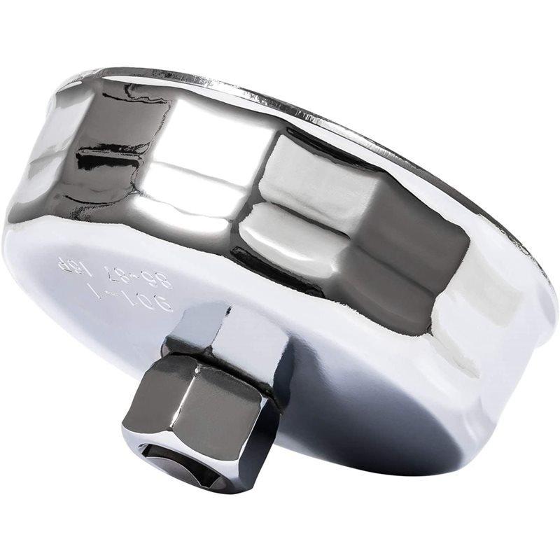 For BMW& Volvo Heavy Duty 86Mm 16 Flutes Oil Filter Wrench Cup Tool For N20 N26 N51 N52 N54 N55 N63 N74 S55 S63 Engines
