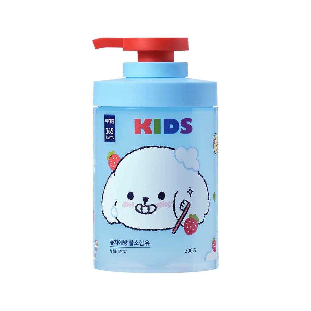 MEDIAN 365DAYS Step 3 Cavity Care Fluoride Kids Pumping Toothpaste 300g