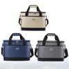1PC Oxford Cloth Square Insulated Lunch Box Bag Minimalist Crossbody Ice Pack Fresh-Keeping Picnic Organizer for Outdoor Use