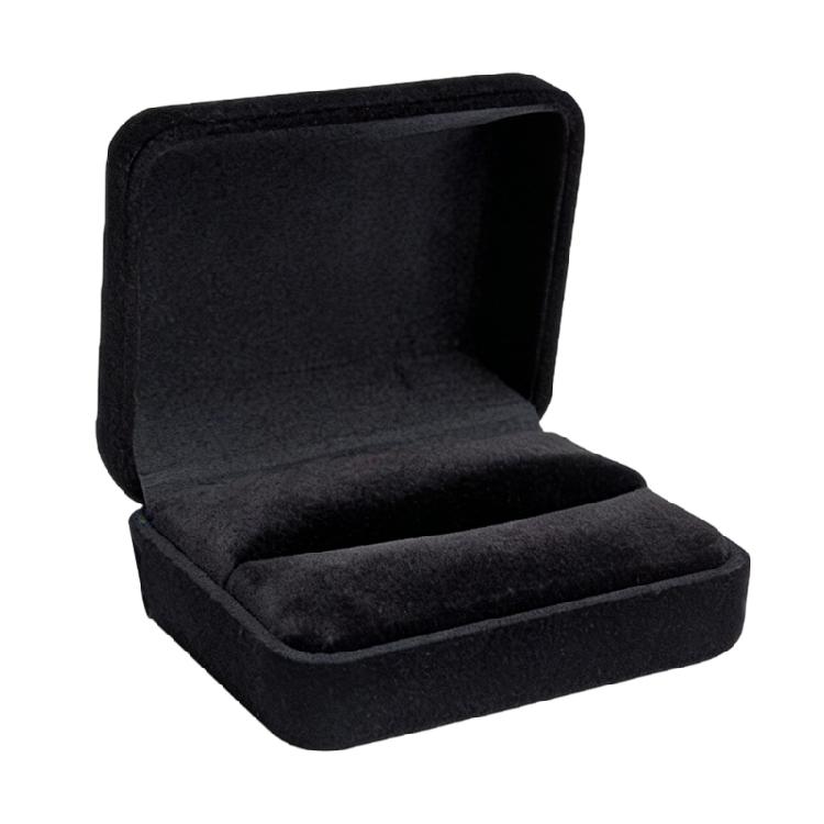 Elegant Velvety Finish Plastic Jewelry Case Ideal For Wedding Jewelry Display Offering Secure And Luxurious Protections