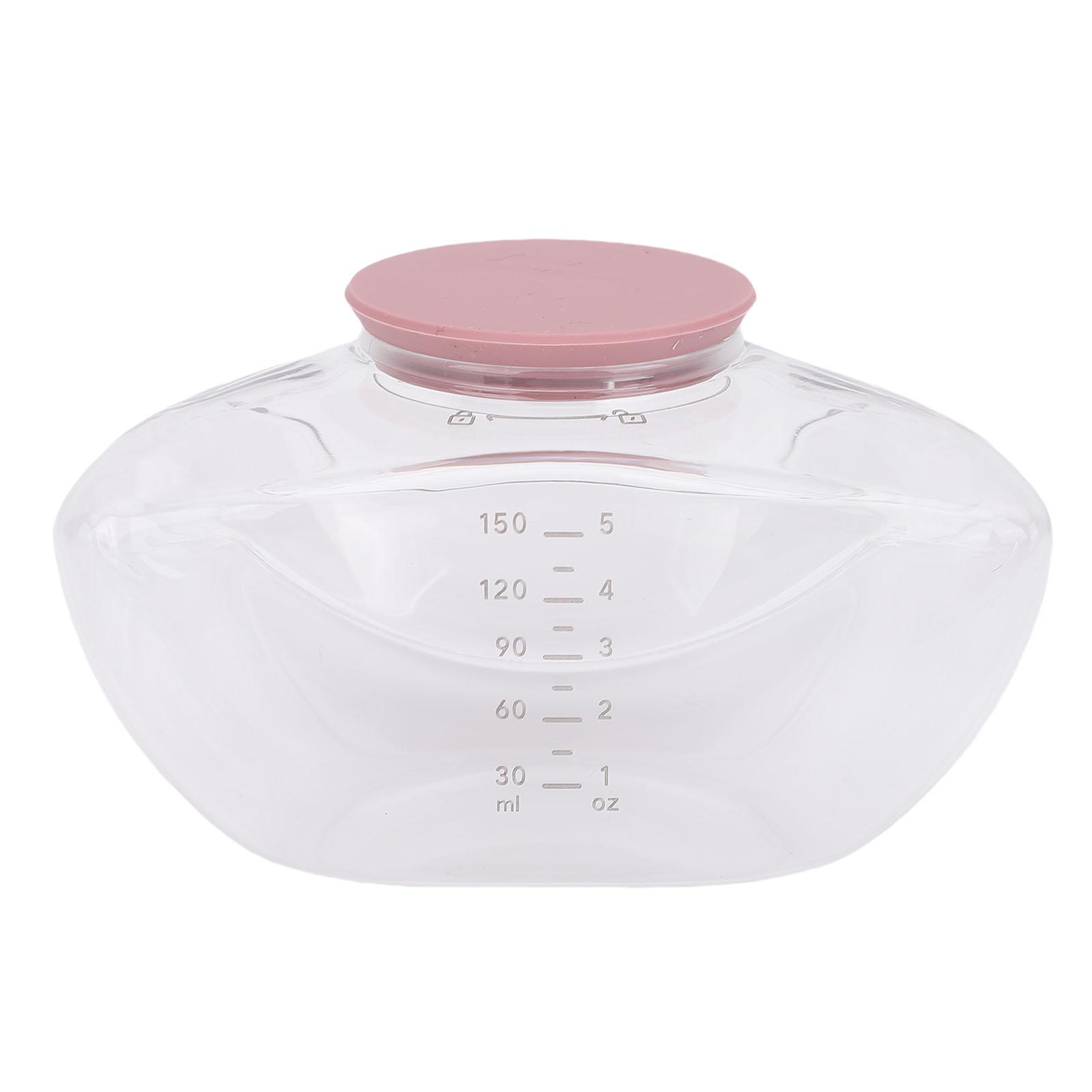 Konnwei Unisex Infant 150Ml Milk Collection Cup Replacement For Momcozy M9 Wearable Breastpump Milk Collector Cup Leak Proof Pp Silicone