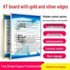 Custom PVC Foam Board Self-Adhesive Poster Display Sign
