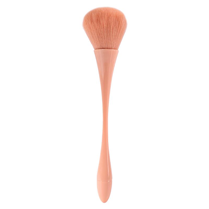 Mushroom Shape Nail Dust and Blush Brush with Soft Bristles