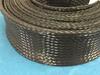 Polyester Braided Sleeve for Cable Covering, Inner Diameter (normal): Approx. 40mm ~ (expanded): Approx. 85mm, Fold Width: 57mm, 5m Roll