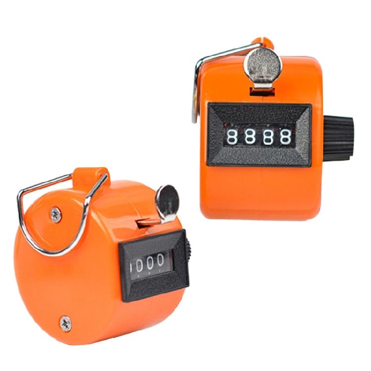 4-Digits Hand Mechanical Counters Clickers Pitch Counter Hand Manual Clickers