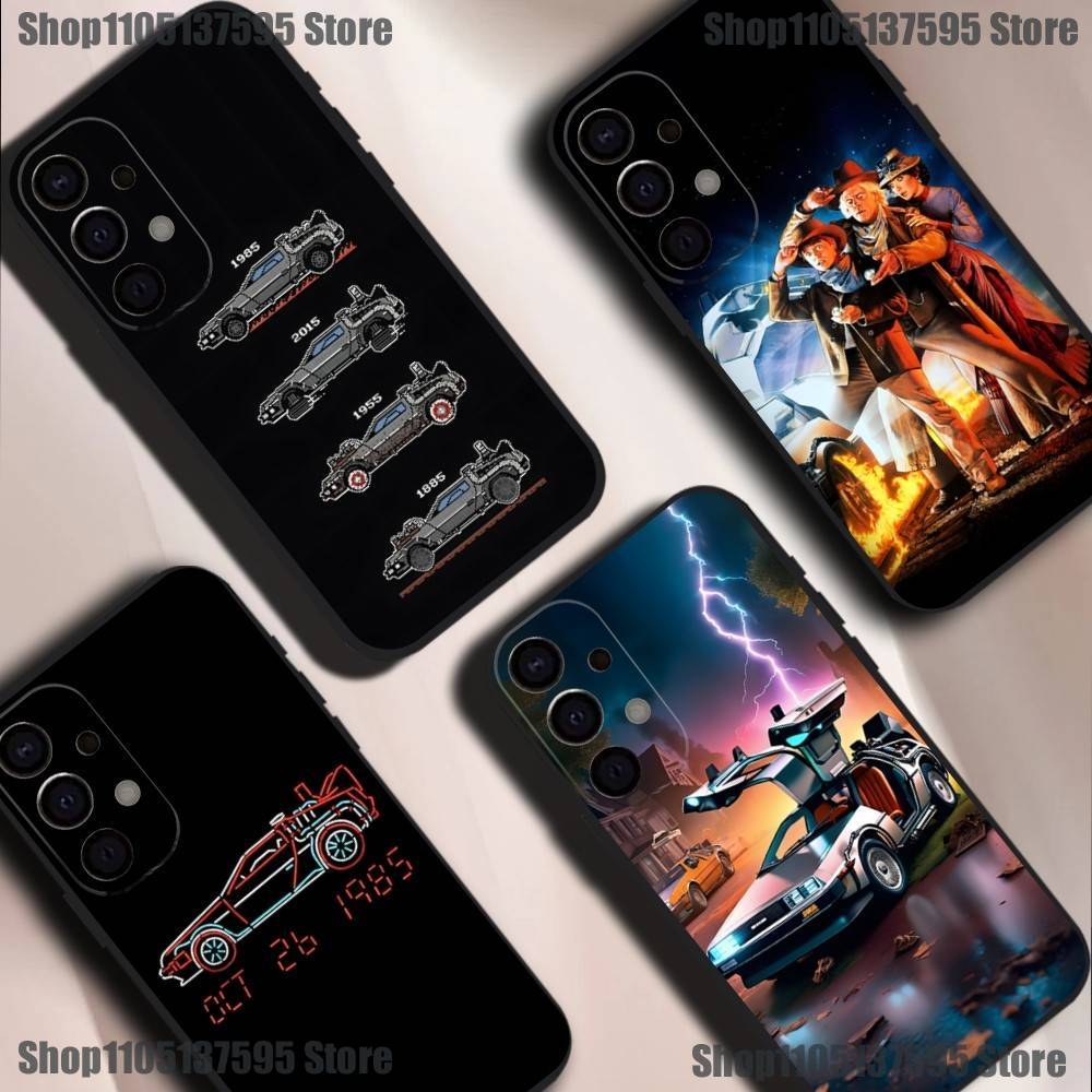 Movie Back To The F-Future Phone Case For Samsung S25,S24,S21,S22,S23,S30,Ultra,S20,Plus,Fe,Lite,5G Black Cover