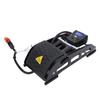 Portable High Pressure Foot Pedal Air Pump Inflator for Mountain Bike Electric Scooter Motorcycleblack
