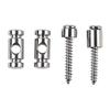 2Pcs String Retainers For Electric Guitars Metal Parts