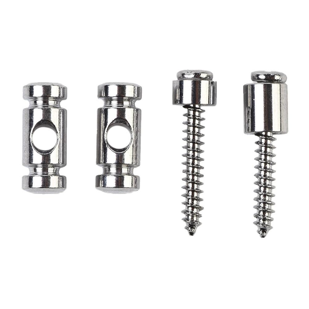 2Pcs String Retainers For Electric Guitars Metal Parts