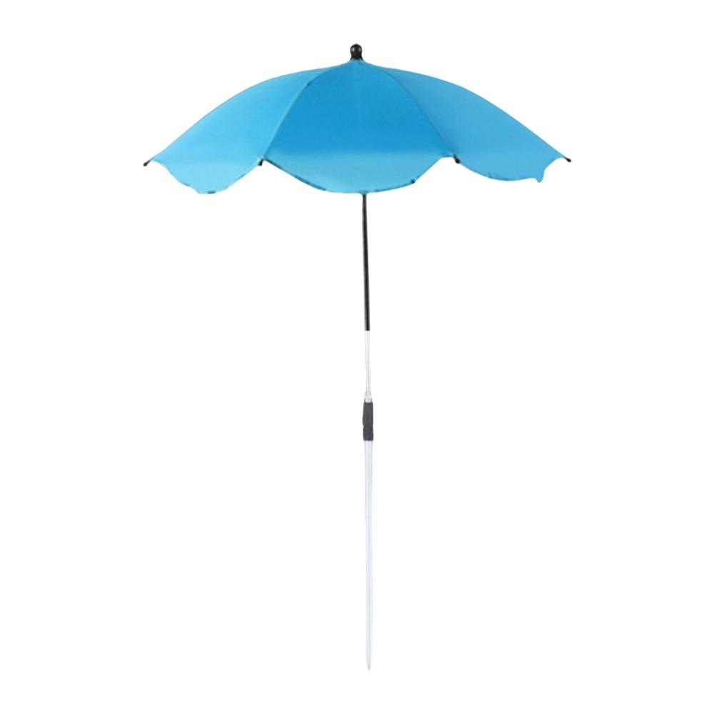 65cm Telescopic Plant Umbrellas Adjustable Garden Umbrella Shade Outdoor Sunblock Cover  Flowers