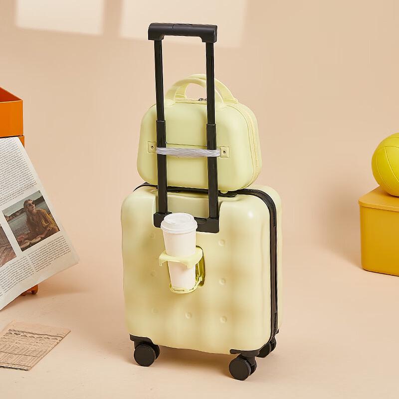 Ruini Bear 18-inch Lightweight Carry-on Luggage Set