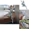 Exquisite Tudor And Turek Fairy Miniature Sculpture Perfect For Outdoor Landscaping