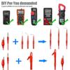 22Pcs Back Probe Kit Automotive Test Leads 4MM Banana Plug Alligator Clip Test Lead with 3 Angles Back Probs Pins for Car Repair