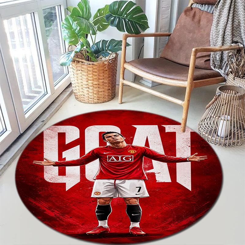 Ronaldo Legacy Iconic Moments Carpet Living Room And Bedroom Mats Home Decor Bathroom Mat Office Chair Cushion Dormitory Decoration
