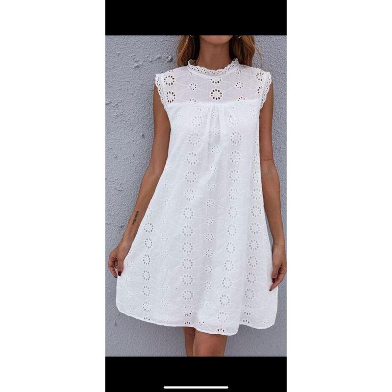 Dress Summer Loose Crochet Dress Lace