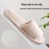 Fashionable Cross-Border Open-Toe Non-Slip Slippers – Spring/Autumn Style with Flat Heels, Furry Design, and Thickened Sole for Couples