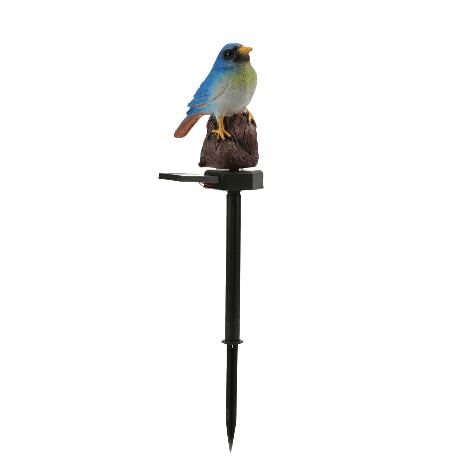 

Solar Powered Outdoor Garden Light with Realistic Bird Design Lawn Stake Light for Yard Patio Pathway Decoration Solar Energy Powered one size