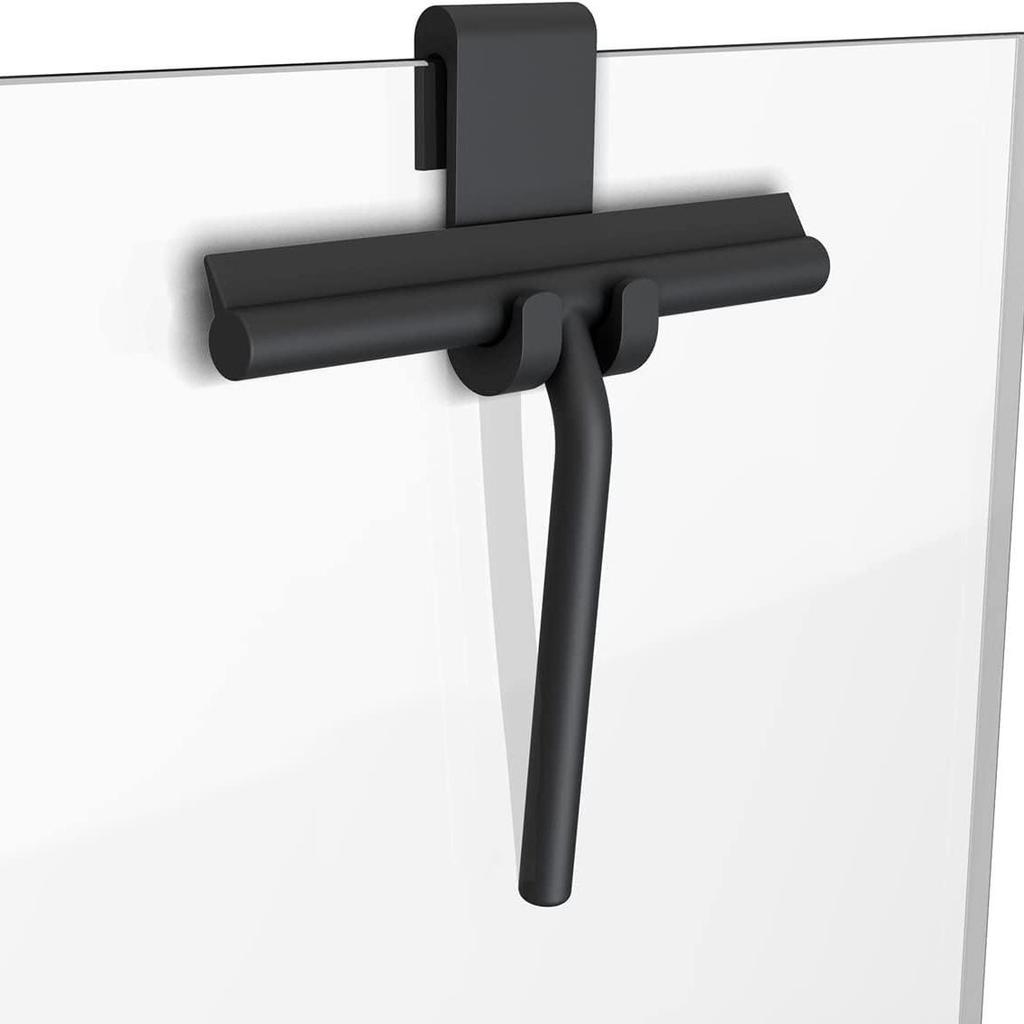 Silicone Glass Squeegee with Hook for Mirrors and Windows