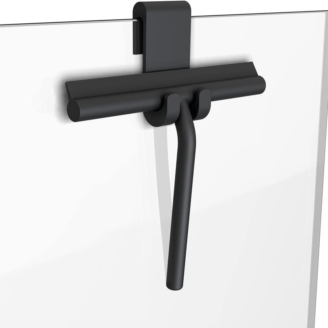 

Силиконовый скребок для стекла с крючком для зеркал и окон