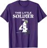 This Little Soldier Is 4th Birthday Military Camo Graphic Tee Kids Casual Cotton TShirt
