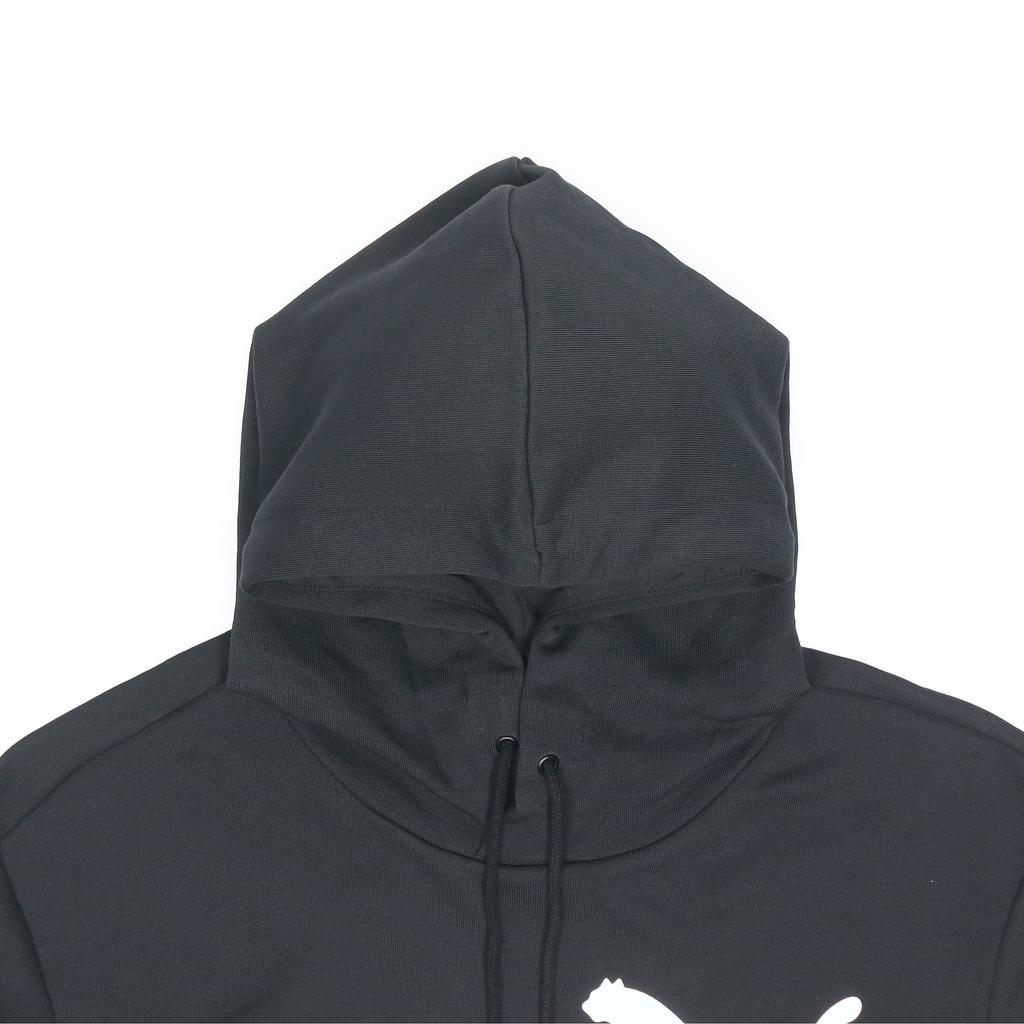 Puma Essential Hoodie With Large Logo Men Tops Black 855461-01