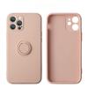 Applicable To IPhone 16 Ring Bracket Mobile Phone Case Apple 15 ProMax Liquid Silicone 14 Matte 13 Protective Cover