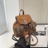 Schultasche Herbst und Winter Retro Wildleder Rucksack Arbeit Vielseitig Damen Reise Rucksack Studenten Pendeln Schultasche