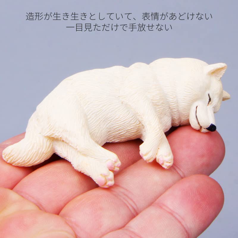 AAGWW House Dog Decor Refrigerator Plush Car Ornament Inu Refrigerator Total of Figurine, Model, Gift, Sticker, Toy, (Shiba Sticker, 4)