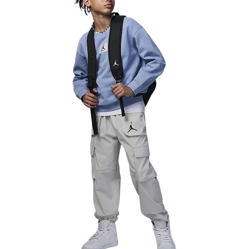 Jordan Sweatshirt ESSENTIALS Blue Gray Kids' HF2529-436