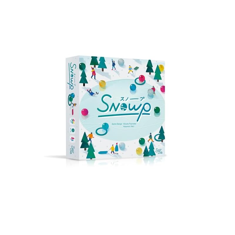 Spirabo Snowp Board Game, Ages 8 and Up, 2-6 Player Action Game