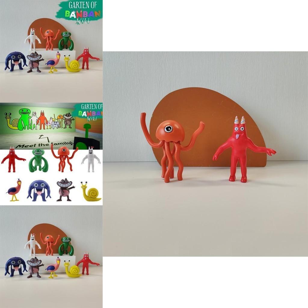 Colorful Garden Banban Pvc Figures Rainbow Monster Kindergarten Dolls
