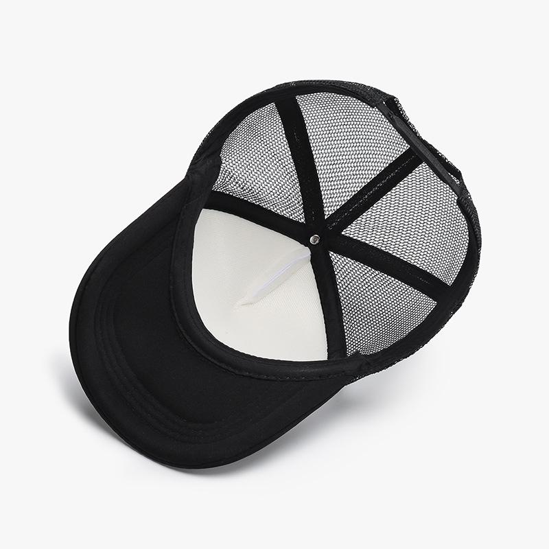 Trucker Hats Men Women Mesh Hats Sports Team Baseball Caps Summer Outdoor Adjustable Sun Hat Snapback Adult Sunscreen Caps