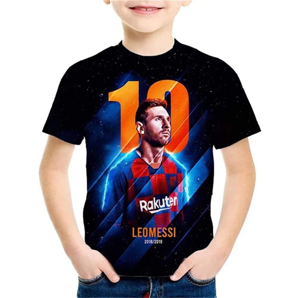 Vară 2024, nou tricou imprimat 3D pentru copii, la modă