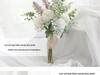 Bouquet Sposa Eucalipto Stile Foresta - Composizione Floreale Artificiale a Mano per Matrimoni & Arredo Casa