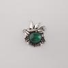 Natural Malachite Gemstone 925 Sterling Silver Partywear Pendant 0.5" Women Jewelry For Birthday Gift CP-43-25