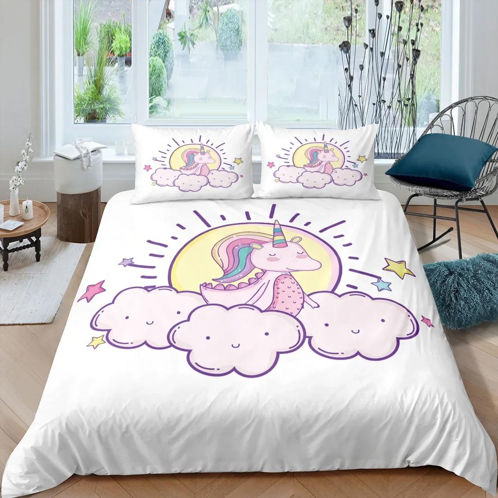 3D Cartoon Ben10 Duvet Cover with Pillow Cover Bedding Set  Single Double Twin Full Queen King Size Bed Set for Bedroom Decor