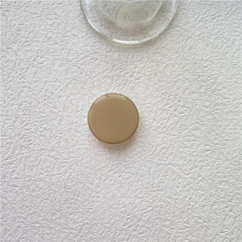Transparent Epoxy Color Airbag Stand: Creative Desktop Tablet & Phone Ring Support with Logo.