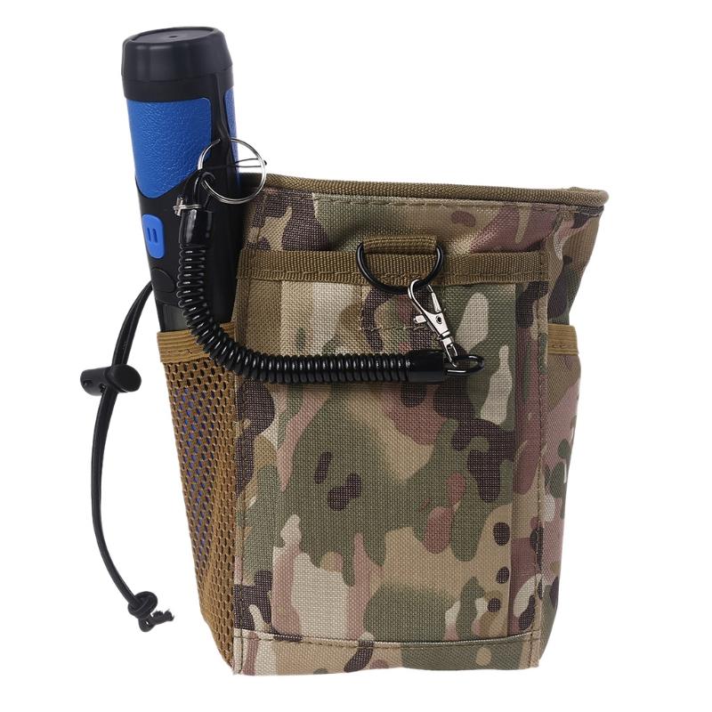 Upgraded Drawstring Digger's Pouch Finds/luck Bag Camo Combo Pick Up Waist Pockets for Metal Detecting Treasure Hunting