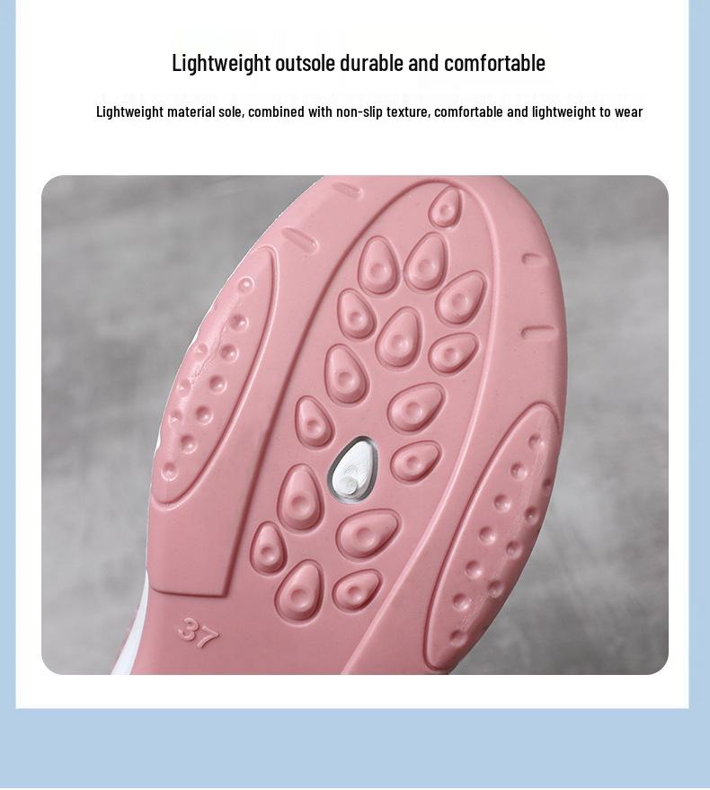 2025 Women's Thick-Soled Fly-Knit Slip-On Sneakers