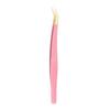 Stainless Steel Eyelash Extension Tweezer Anti-static Makeup Tool Professional Fiber Tip  Women