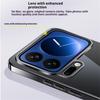 For Xiaomi 17 Pro Max Case Electroplating PC Phone Back Cover with Camera Lens Protector