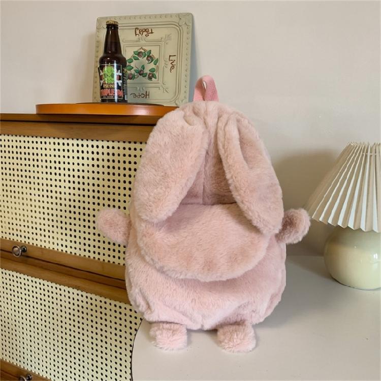 Versatile Backpack Plush School Bag Rucksack Daypack for Books Laptops and More